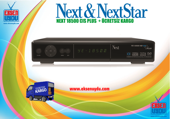 Next YE-18500 HD Cıs Plus Full HD Uydu Alıcısı