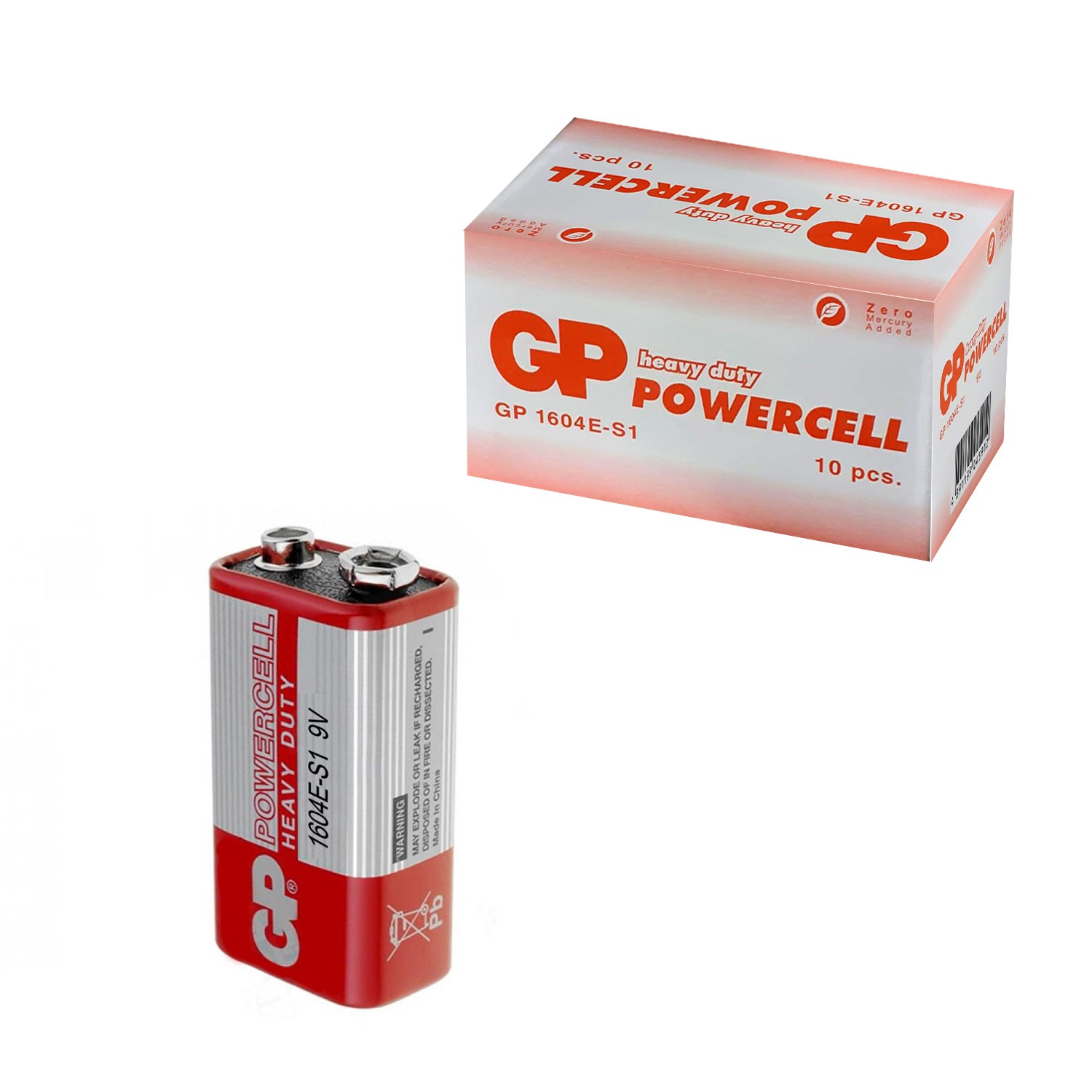9V PİL POWERCELL GP-1604E-S1