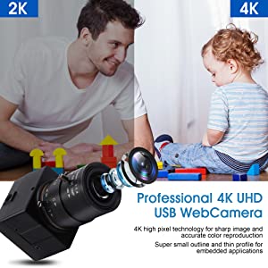 4k ultra hd usb web kamerası