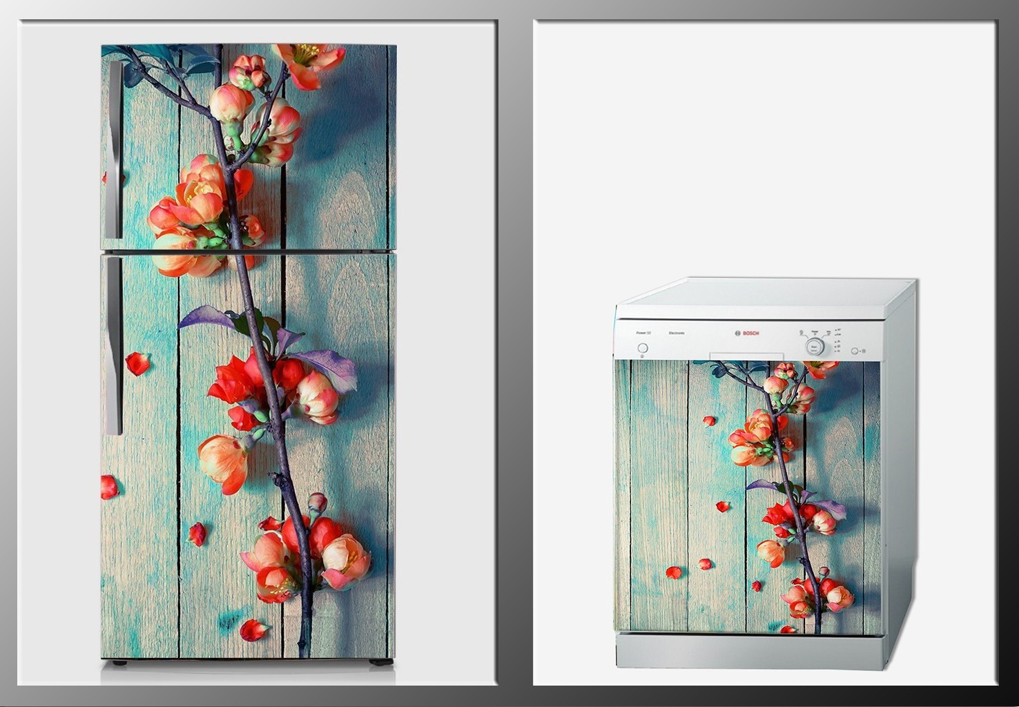 ArtWall Beyaz Eşya Çiçek Sticker ArtWall Beyaz Eşya Çiçek Sticker