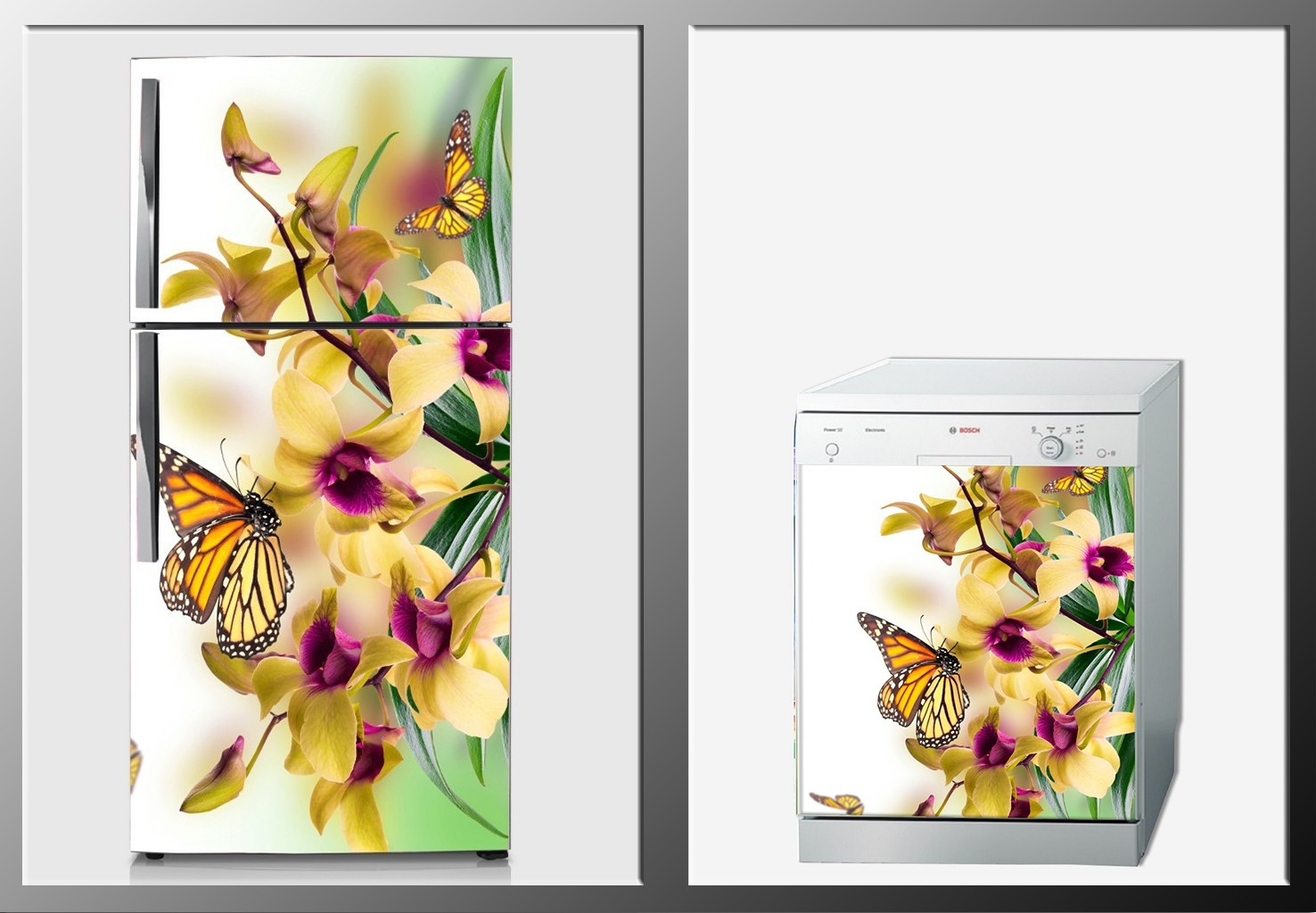 ArtWall Beyaz Eşya Çiçek Sticker ArtWall Beyaz Eşya Çiçek Sticker