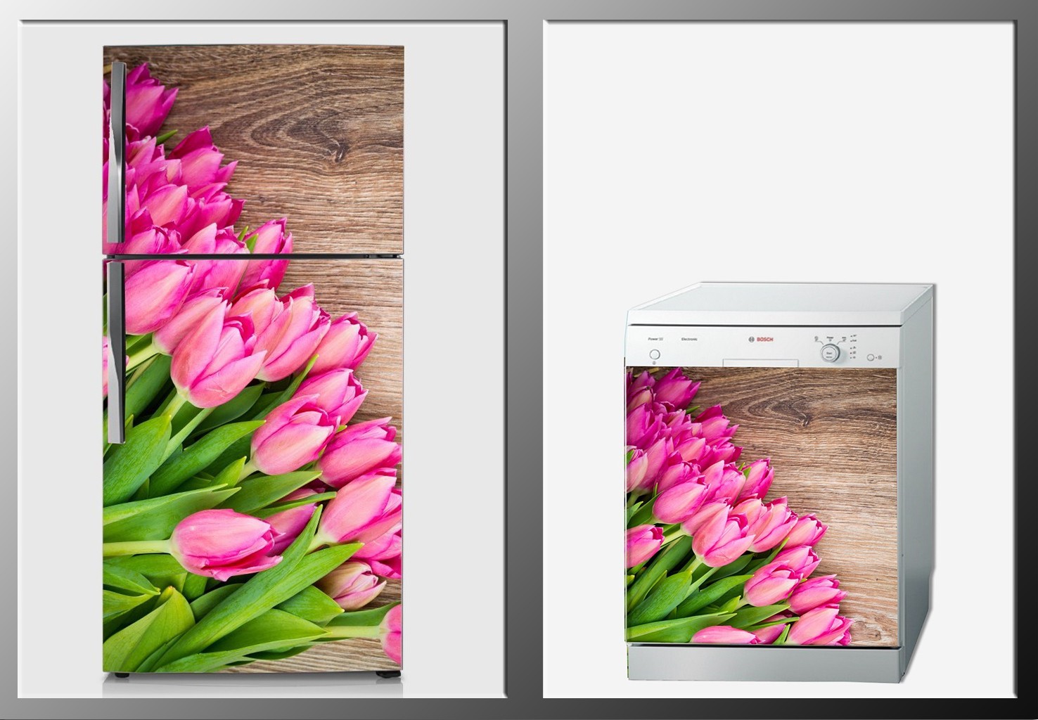 ArtWall Beyaz Eşya Çiçek Sticker ArtWall Beyaz Eşya Çiçek Sticker