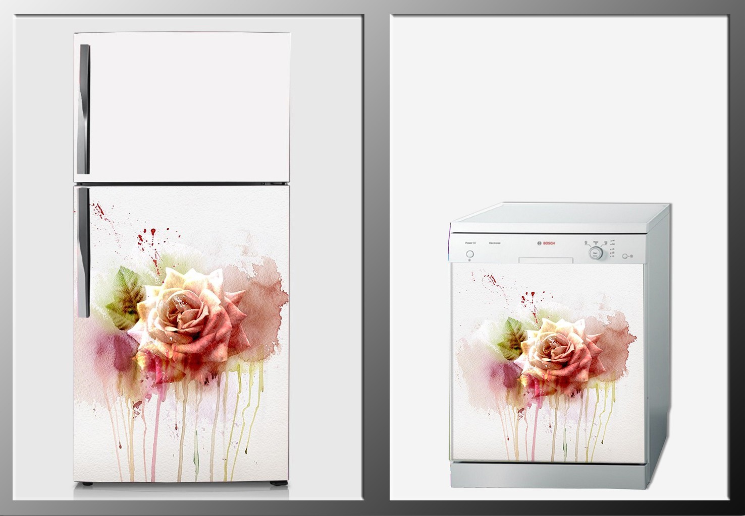 ArtWall Beyaz Eşya Çiçek Sticker ArtWall Beyaz Eşya Çiçek Sticker