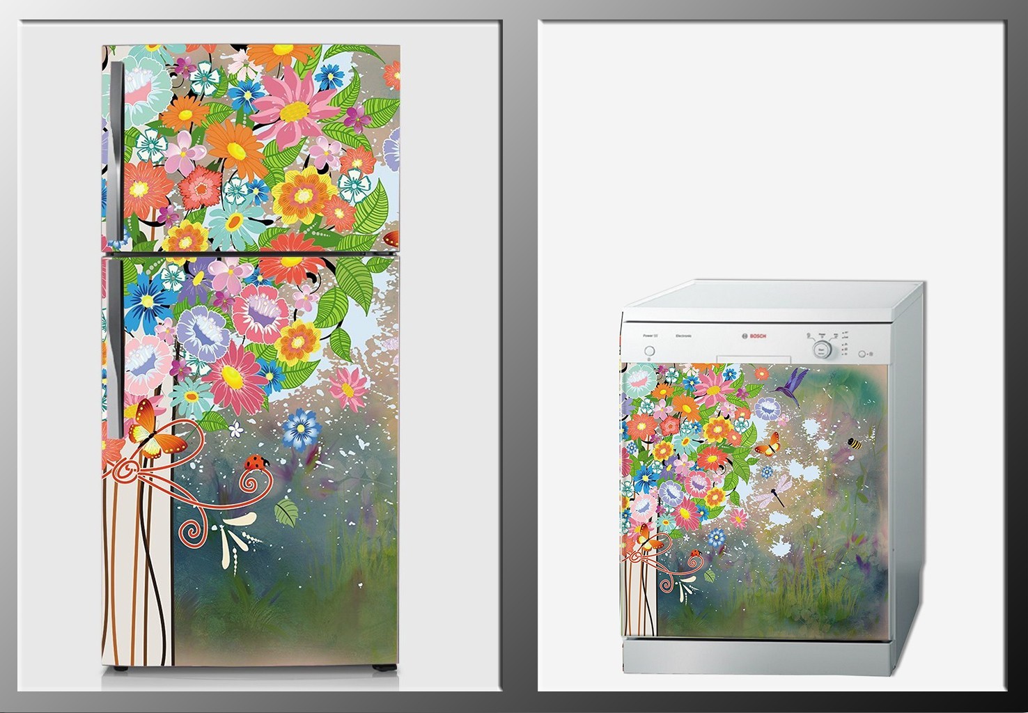 ArtWall Beyaz Eşya İllustrasyon Sticker ArtWall Beyaz Eşya İllustrasyon Sticker
