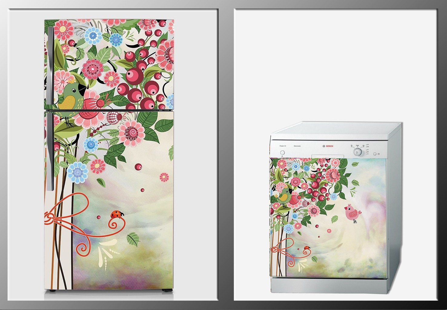 ArtWall Beyaz Eşya İllustrasyon Sticker ArtWall Beyaz Eşya İllustrasyon Sticker