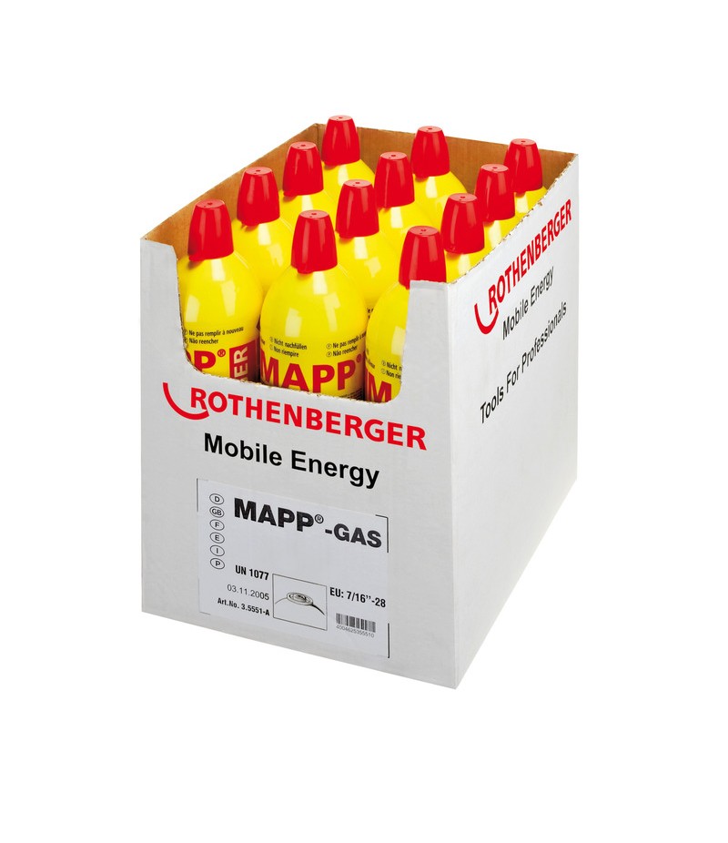 MAPP-Gas 7/16 -750 Ml / 411 G ROTHENBERGER