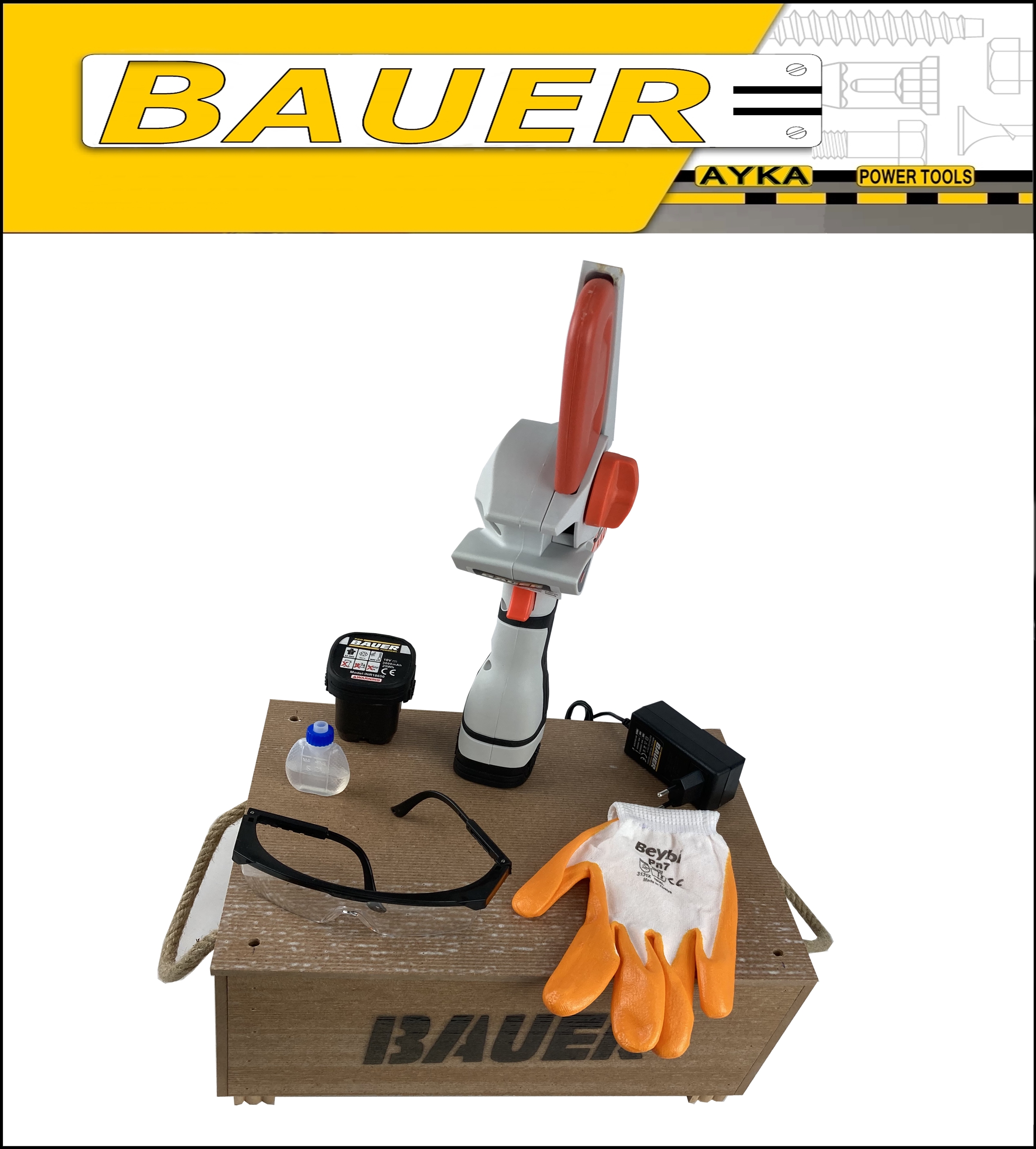 Bauer Power Tools 58 Volt 8 Amper Li-on Akülü Dal Kesme Budama Te N11.165