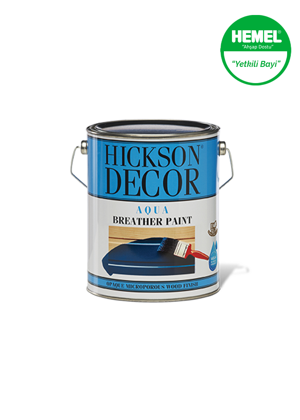 Hickson Decor - Aqua Breather Paint Tüm Renkler (2,5 Litre)