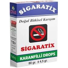 Sigaratix Karanfilli Sigara Tiksindirici Şeker 80 Gr