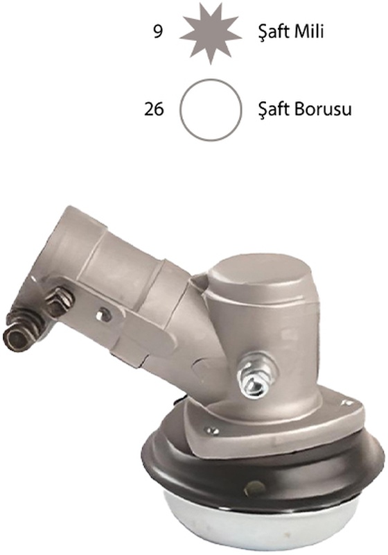 Tırpan Kafa Grubu Komple26 MM 9 Yıldız görsel 2