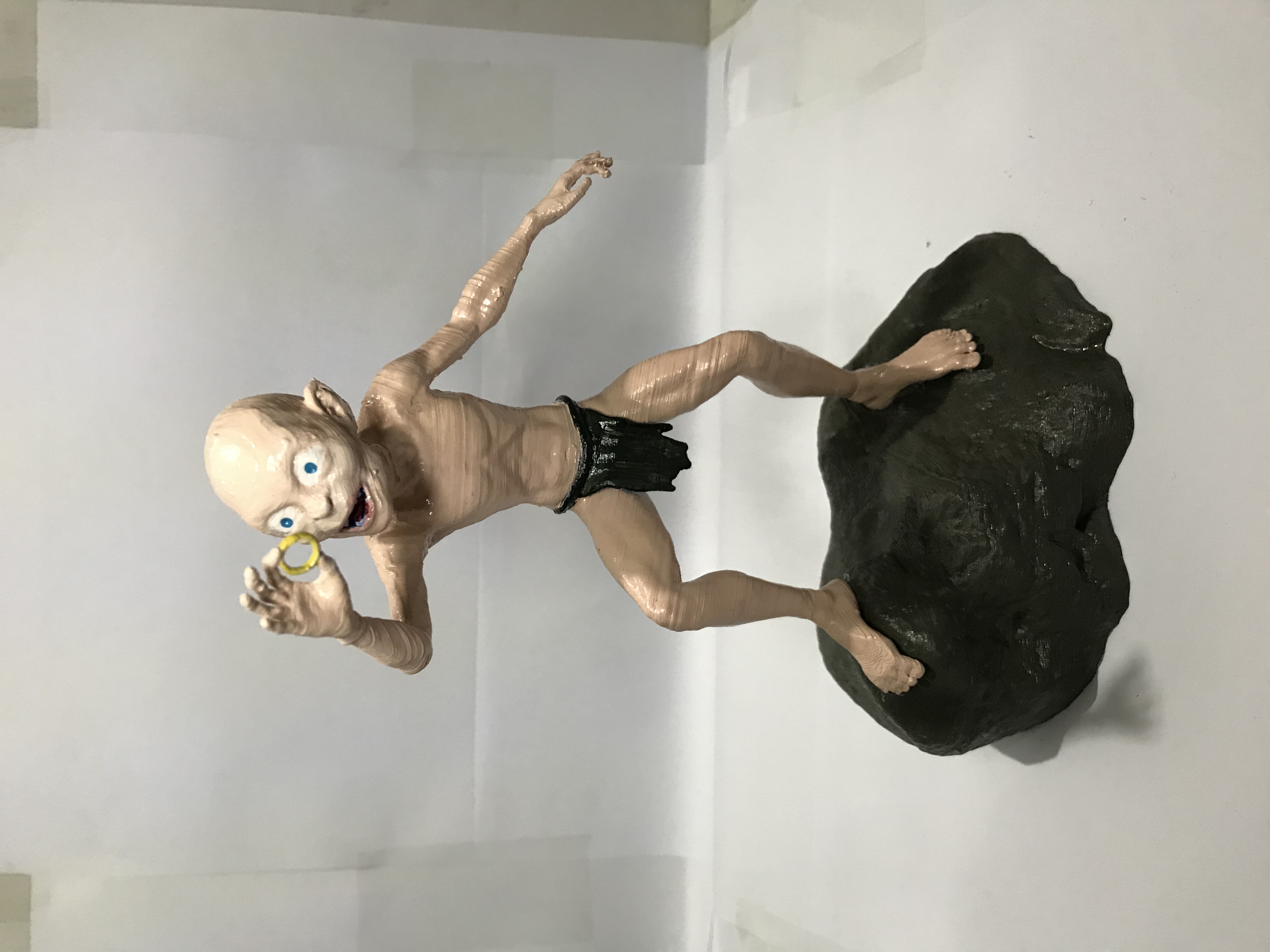 3D Gollum Lord Of The Rings Figür