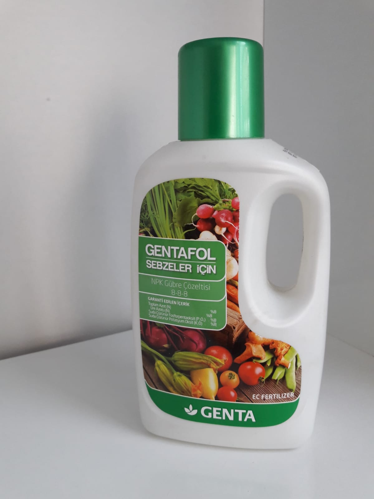Genta Gentafol Sebzeler için Sıvı Bitki Besini 500 CC