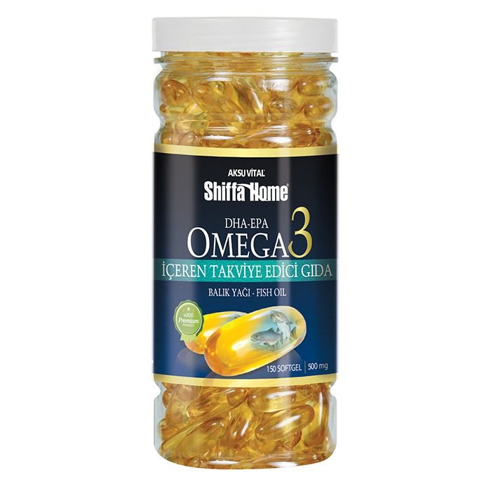 Omega 3 Balık Yağı (150Adet) - Shiffa Home