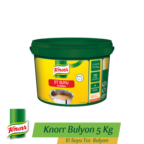 Knorr 1-2-3 Et Suyu Toz Bulyon 5 KG