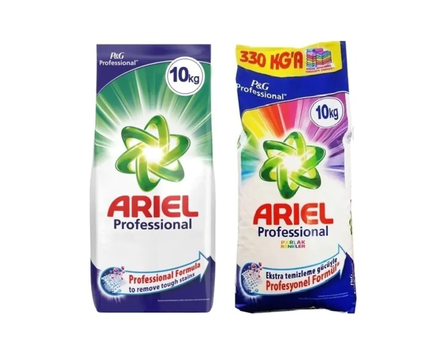 Ariel Professional Toz Çamaşır Deterjanı Beyazlar + Renkliler 2 x 10 KG