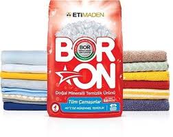 Boron Toz Çamaşır Deterjanı Doğal Mineralli Tüm Çamaşırlar 26 Yıkama 4 KG