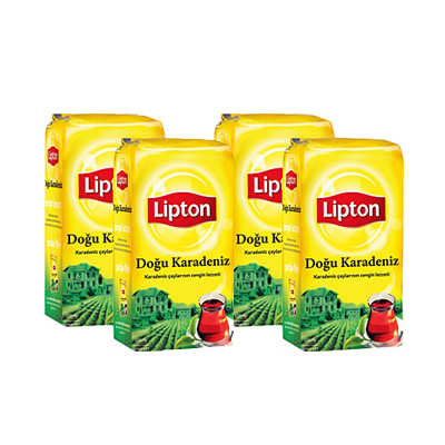 Lipton Doğu Karadeniz Dökme Çay 1000gr x 4 Adet