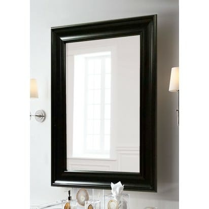 40x50 Siyah Çerçeveli Ayna ( Lake Siyah)
