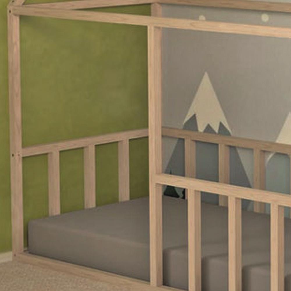 Montessori Çocuk Yatak Doğal Çam Ağacı Yatak 90X190 Nisa Fiyatları ve