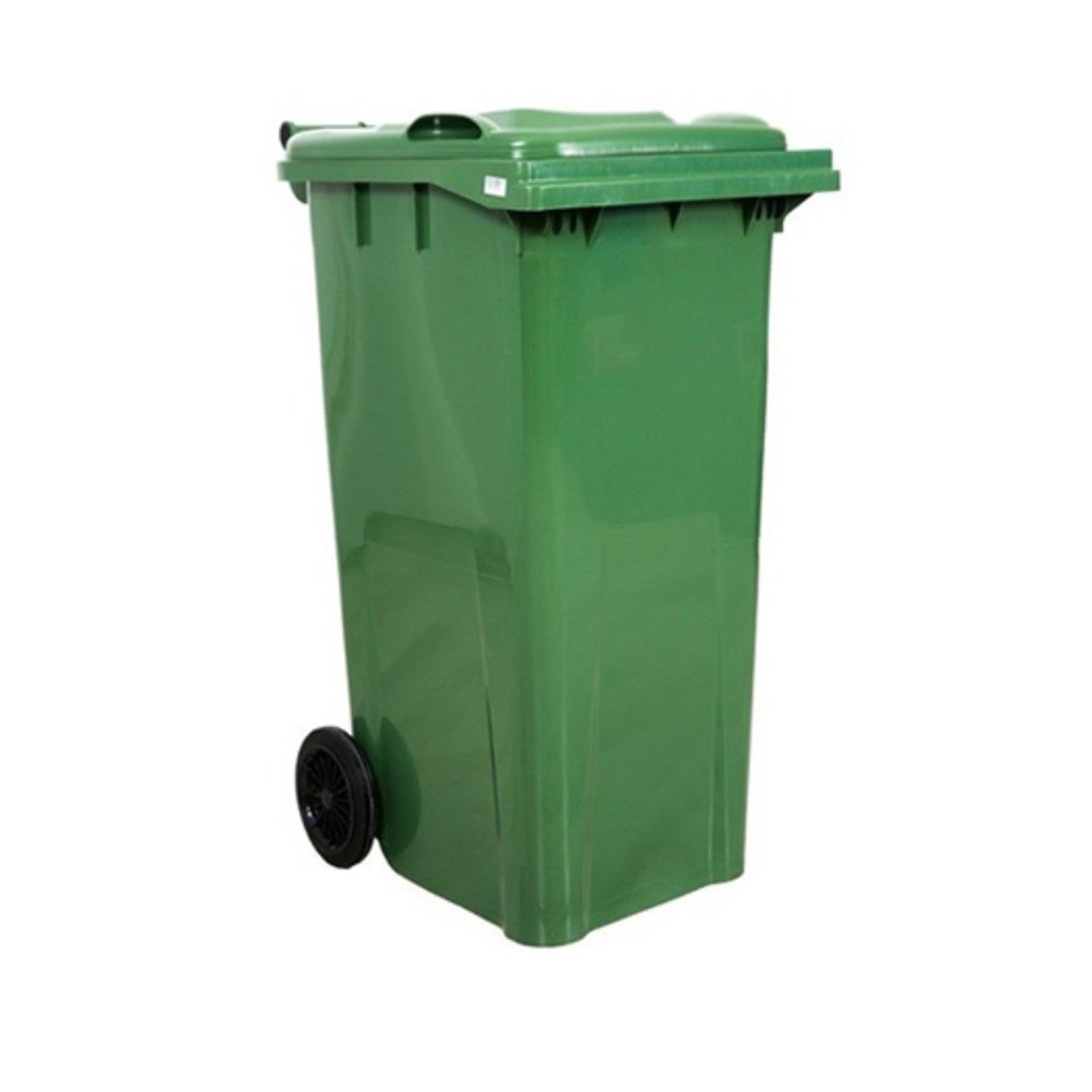 Çöp Konteyneri Yeşil - 240 Litre
