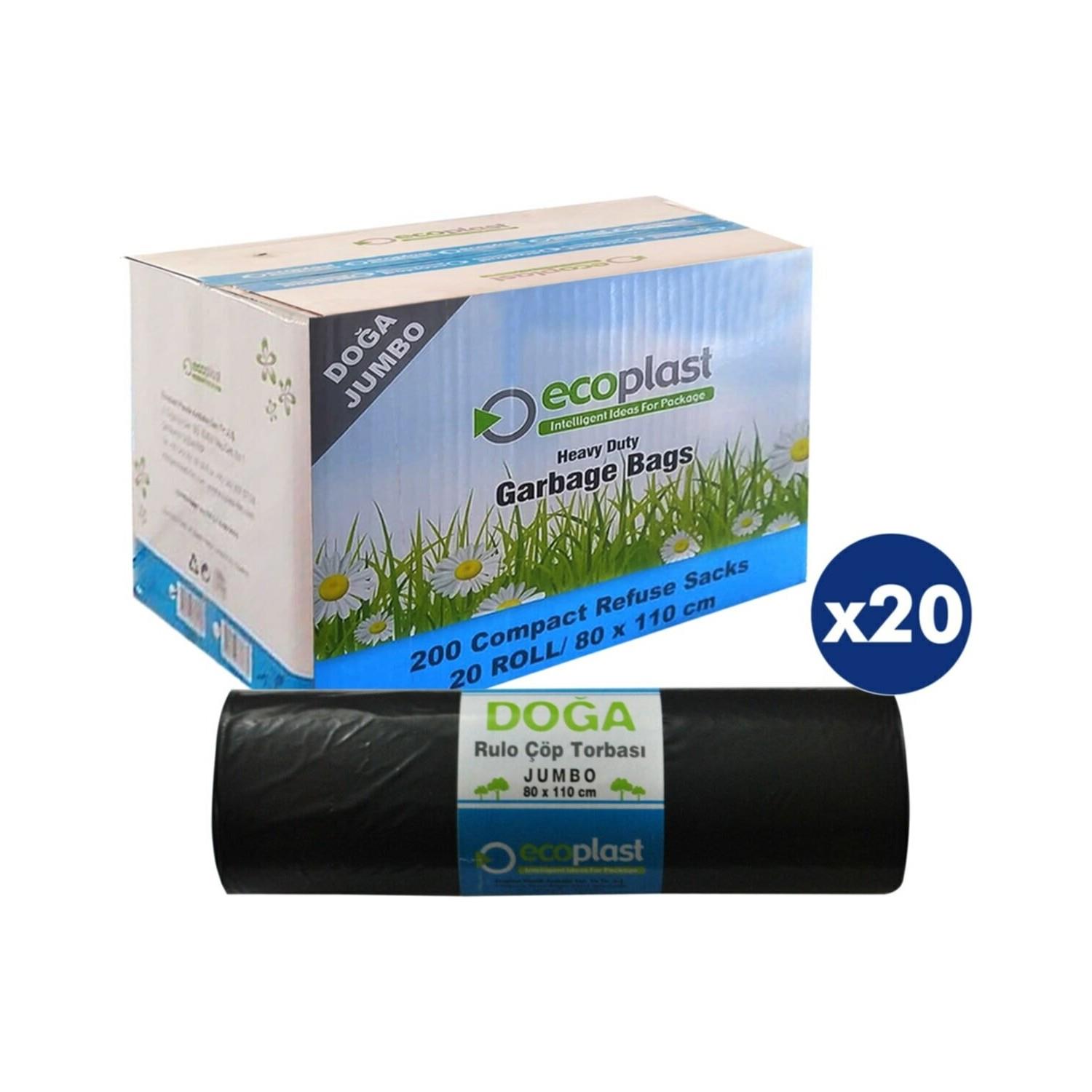 Bidone Carrellato Ecoplast 120 Lt – Con Ruote, In Plastica Riciclata, Bianco, Per Raccolta Differenziata