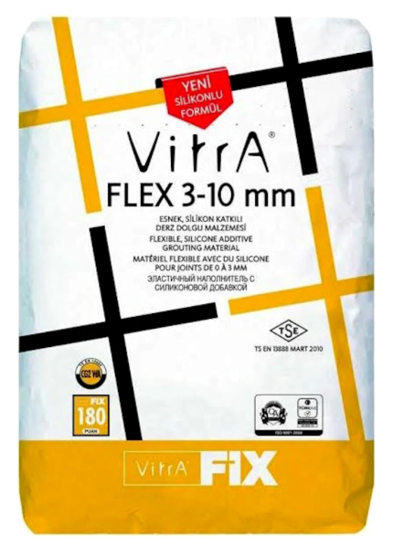 Vitra Flex 5 kg silikonlu derz dolgu renk seçenekleri