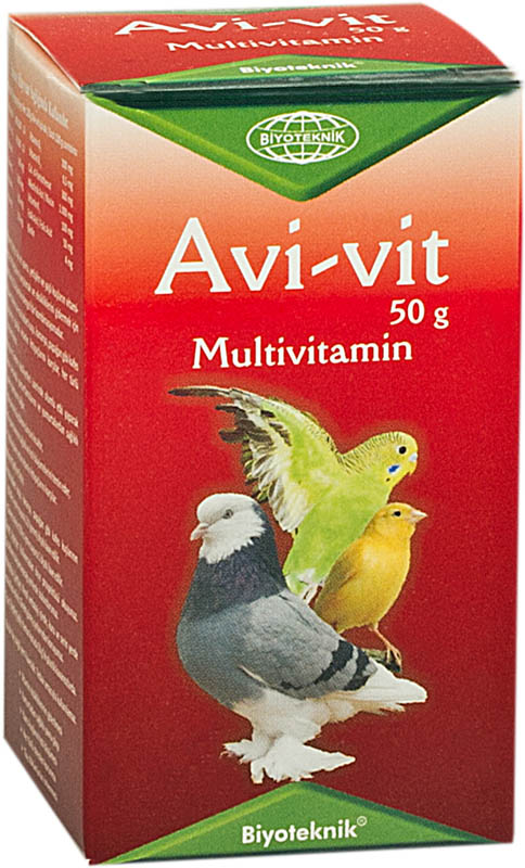 Biyoteknik Avi-Vit Kuşlar İçin Multivitamin 50 g