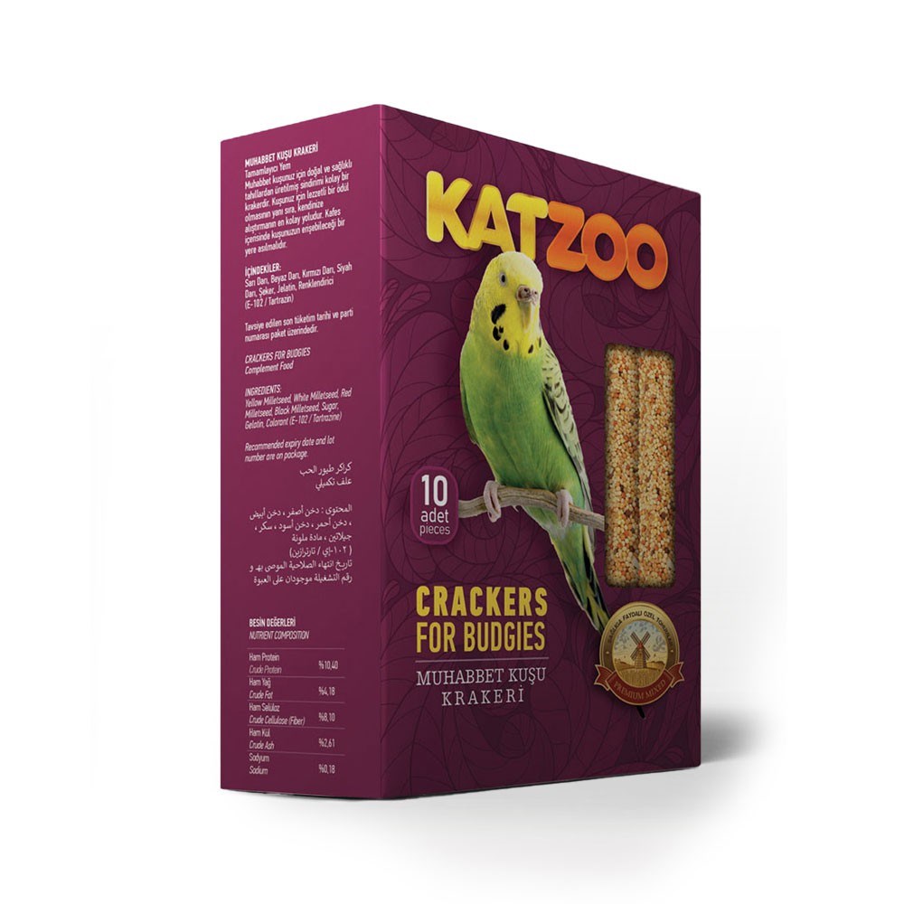 Katzoo  Muhabbet Mix Kraker  10 Lu
