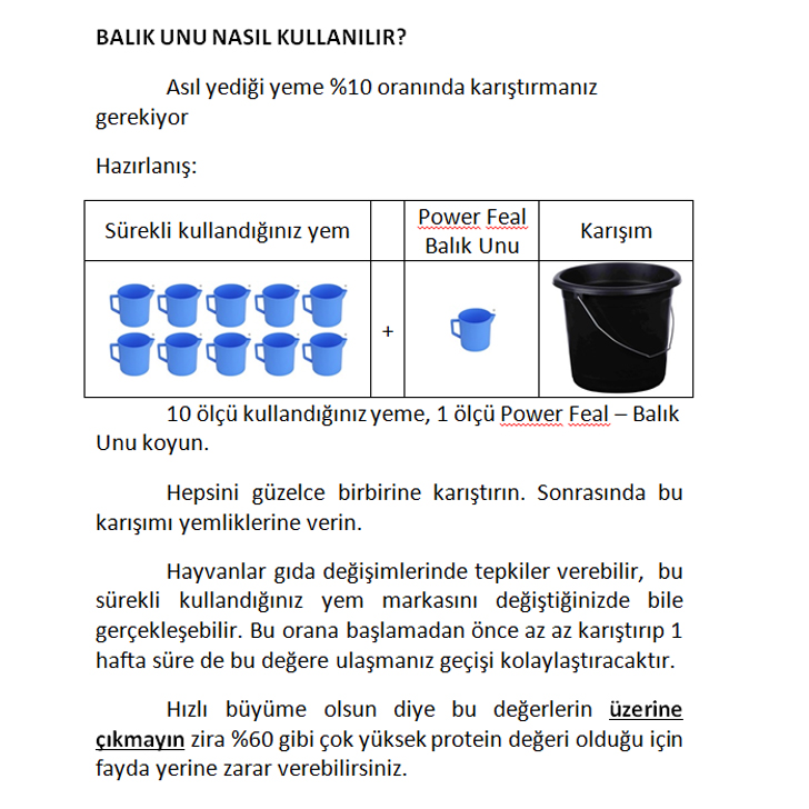 Power Feal Balik Unu Civciv Tavuk Yem Takviyesi Fiyatlari Ve Ozellikleri Power Feal Balik Unu Civciv Tavuk Yem Takviyesi Fiyatlari Ve Ozellikleri