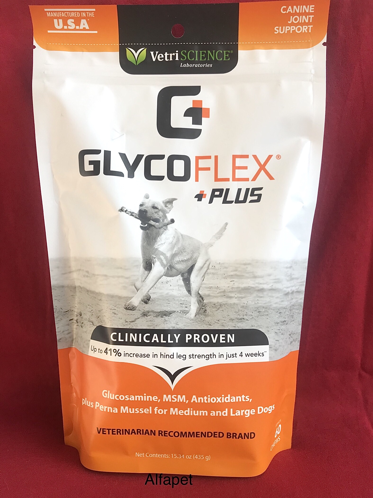 VetriScience Glycoflex Plus Köpek Kalça ve Eklem Destek Ürünü