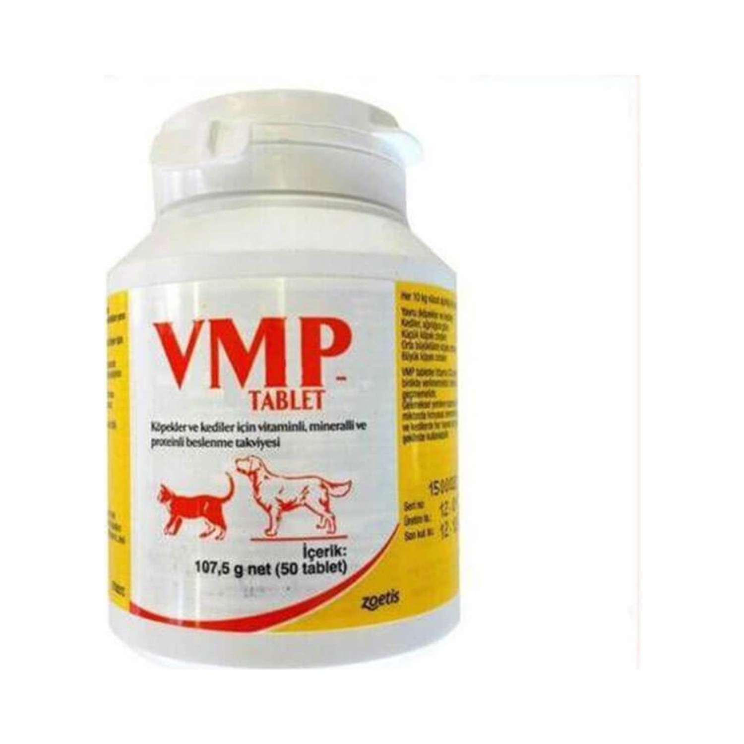 Zoetis Vmp Tablet Kedi Köpek Takviye Vitamin Mineral
