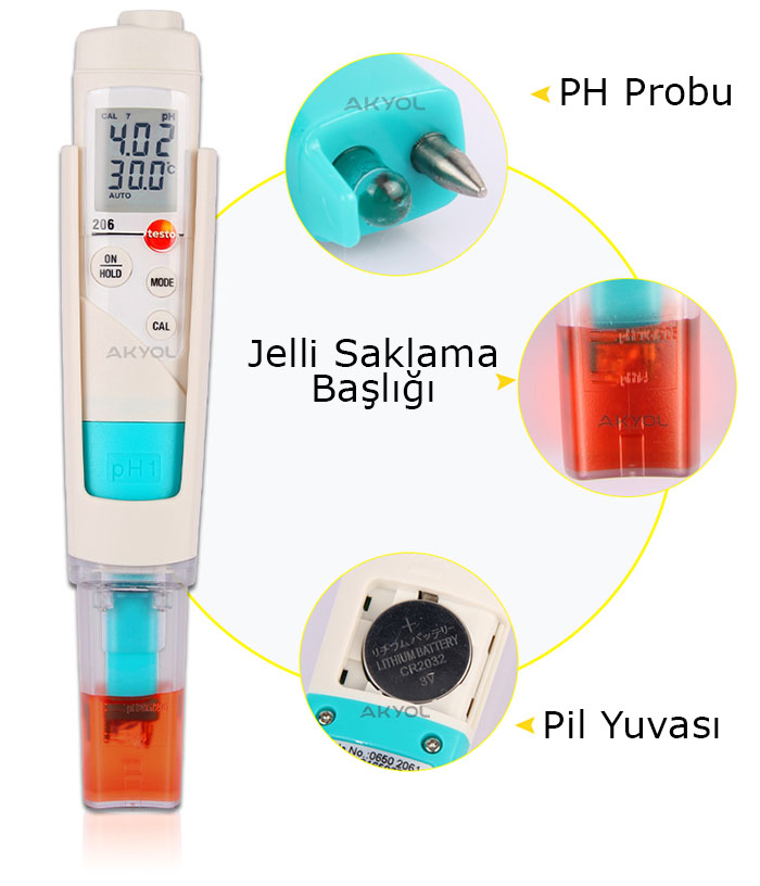 Testo 206 ph metre