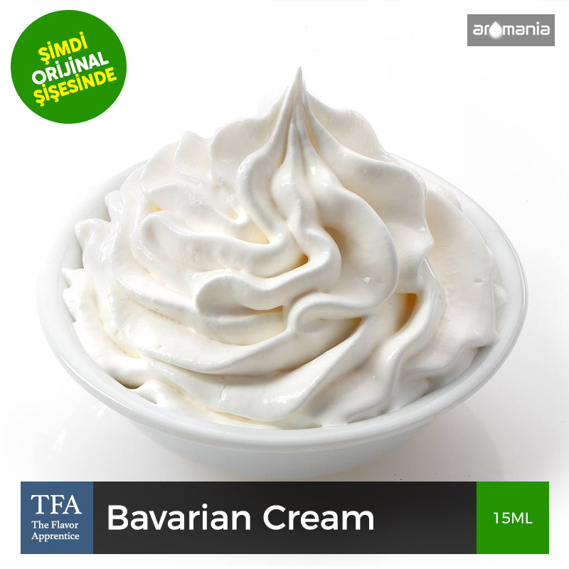TFA Aroma - Bavarian Cream (Orijinal Şişe) - 15ml