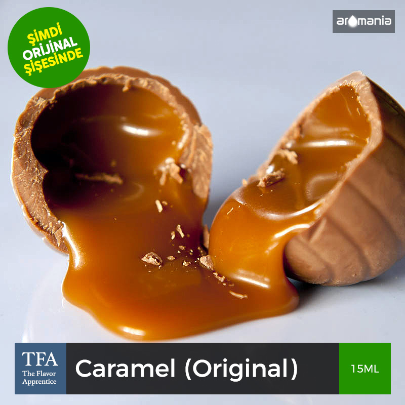 TFA Aroma - Caramel Original (Orijinal Şişe) - 15ml