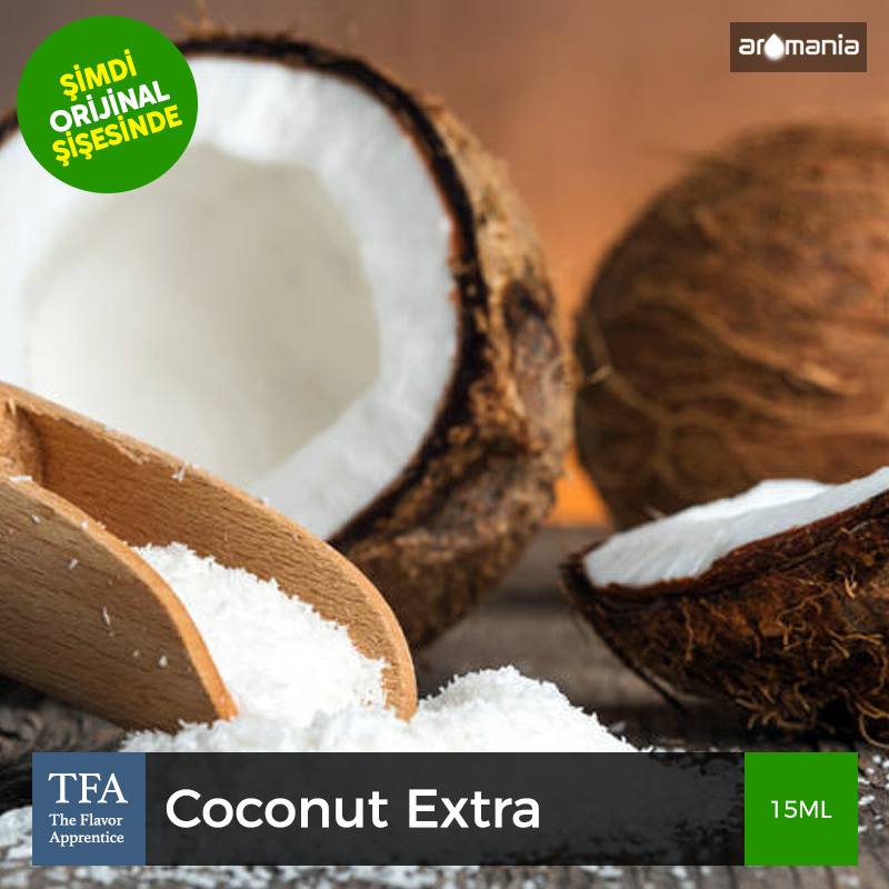 TFA Aroma - Coconut Extra (Orijinal Şişe) - 15ml