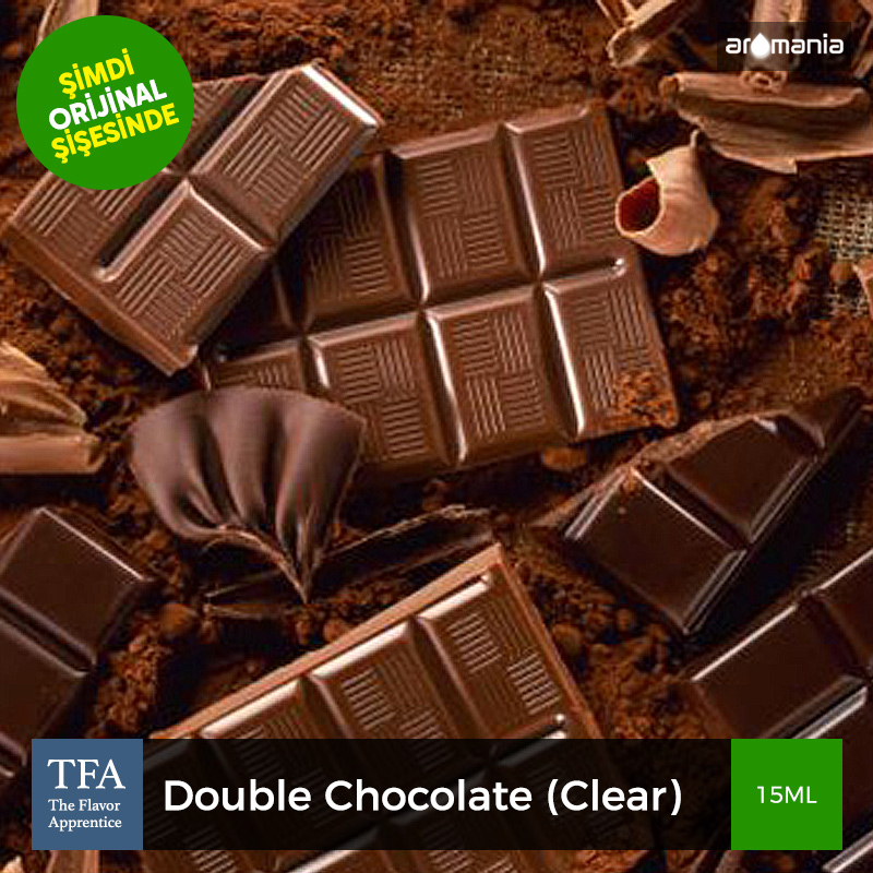 TFA Aroma - Double Chocolate (Orijinal Şişe) - 15ml