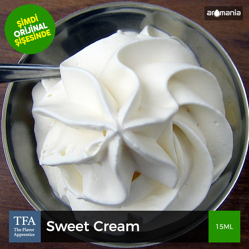 TFA Aroma - Sweet Cream (Orijinal Şişe) - 15ml