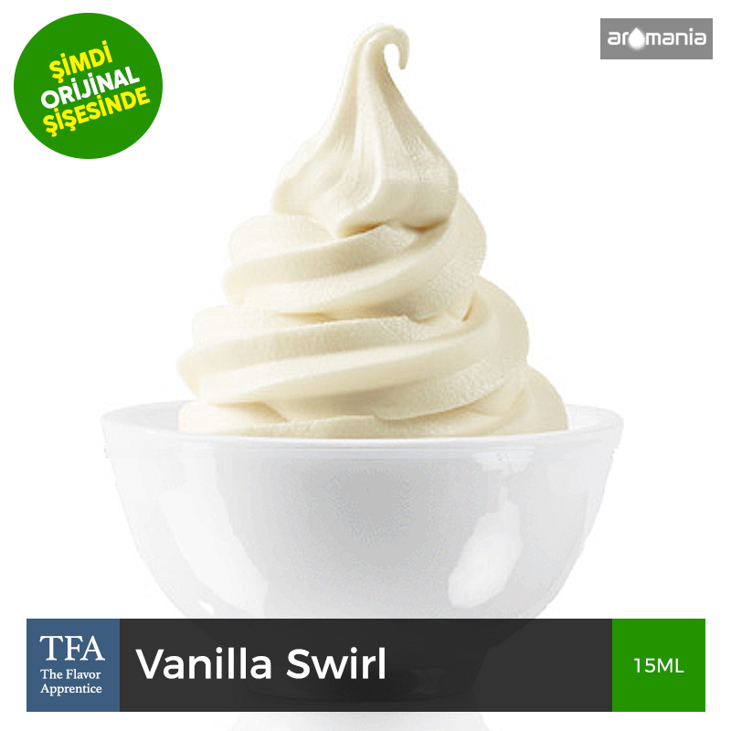 TFA Aroma - Vanilla Swirl (Orijinal Şişe) - 15ml