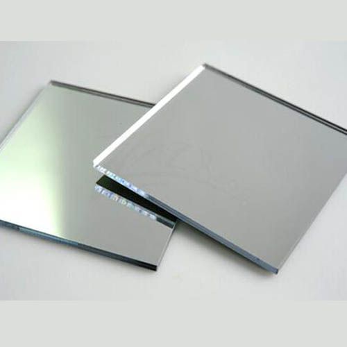 1 mm Gümüş Renkli Yapışkanlı Aynalı Pleksi - Silver Pleksi