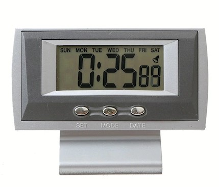 Nako NA-238A Dijital Masa Araba Saati Alarm - Kronometre - Tarih