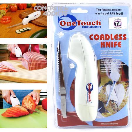 Cordless Knife Otomatik Pilli Et Ekmek Sebze Meyve Kesme Bıçağı