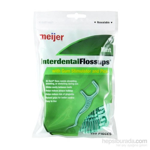 Meijer Interdental Flossups Diş İpi 90 Adet