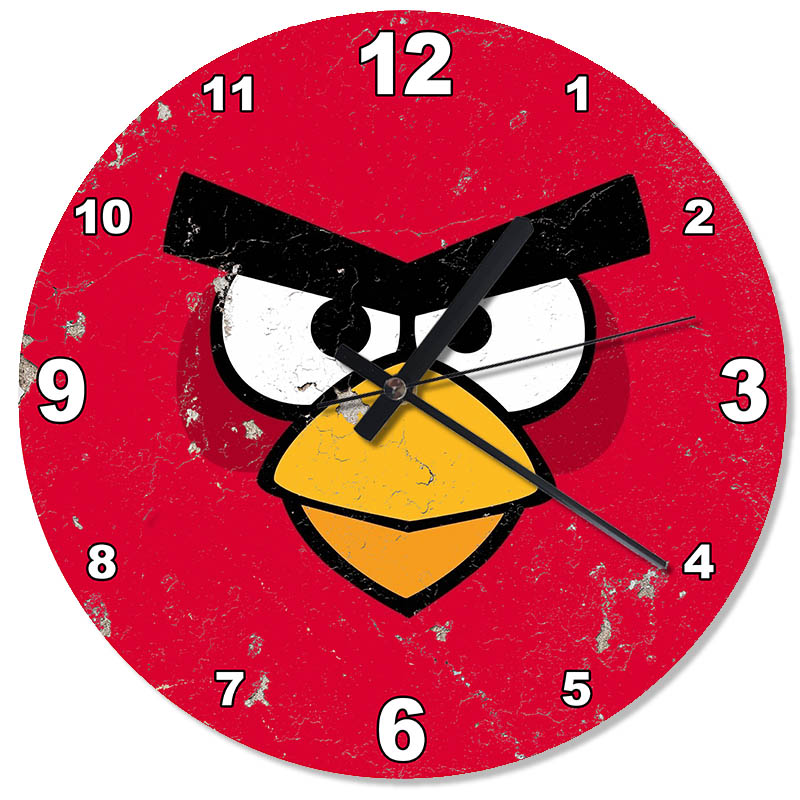 Angry Birds Analog Duvar Saati Angry Birds  