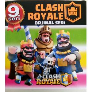 Clash Royale Oyun Kartları 9. Seri 360 KART ORJİNAL KUTULU