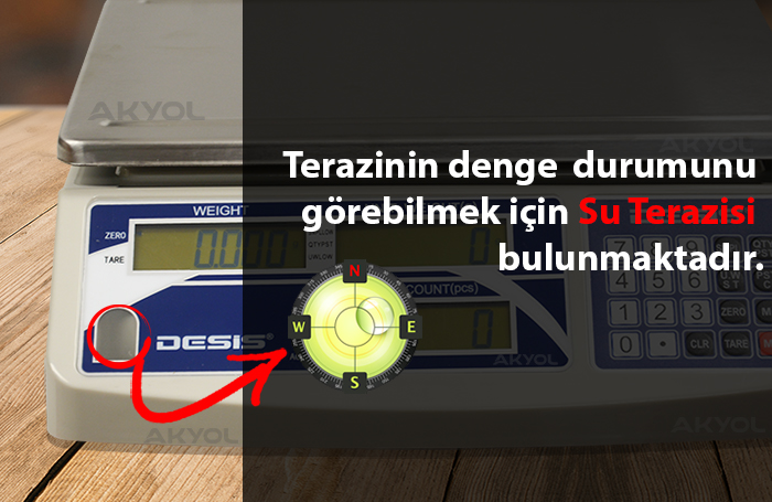 desis h2c sayıcı terazi