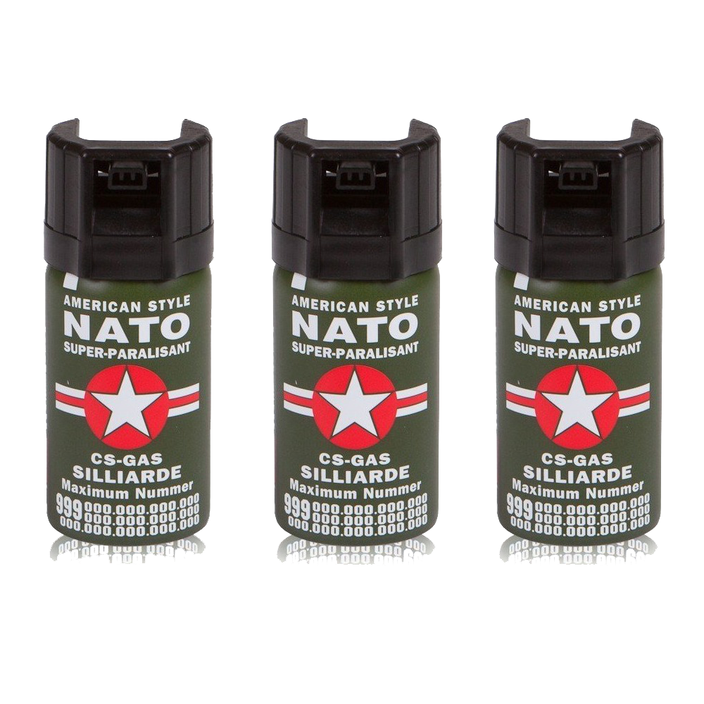 NATO (Biber) Gazı Küçük Boy 40 ML 3 Lü Paket