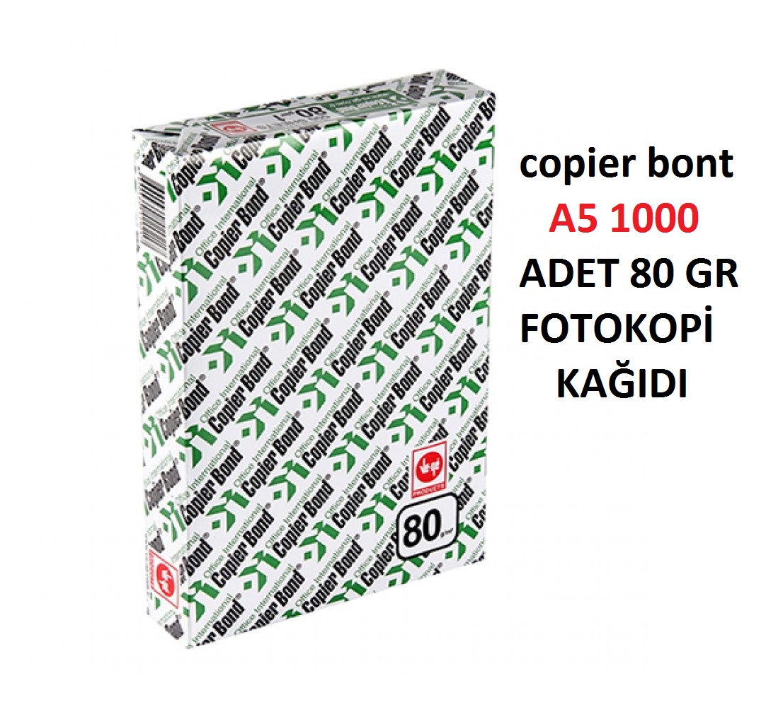 Fotokopi Kağıdı (Ve-ge)Copierbond A5 80 Gr/m² 1000 Ad/Pk.