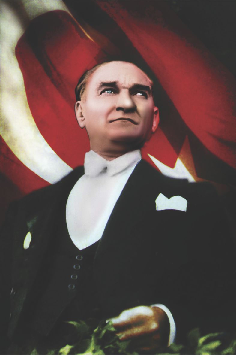 Bayrak - 100x150 Atatürk Posteri - Kaliteli Ürün uygun Fiyat
