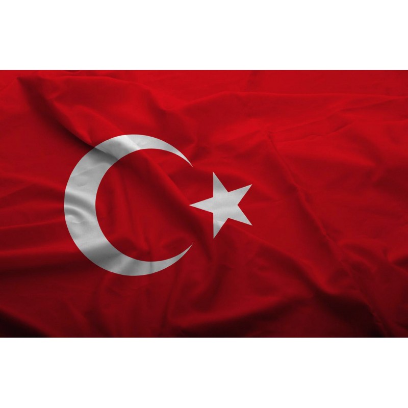 Büyük Boy Türk Bayrak Türk Bayrağı 1. Sınıf Kumaş