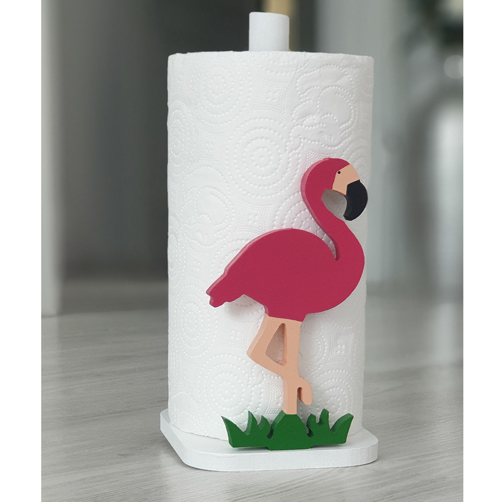 EliCraft Ahşap Boyama Flamingo Kağıt Havluluk - FLM01